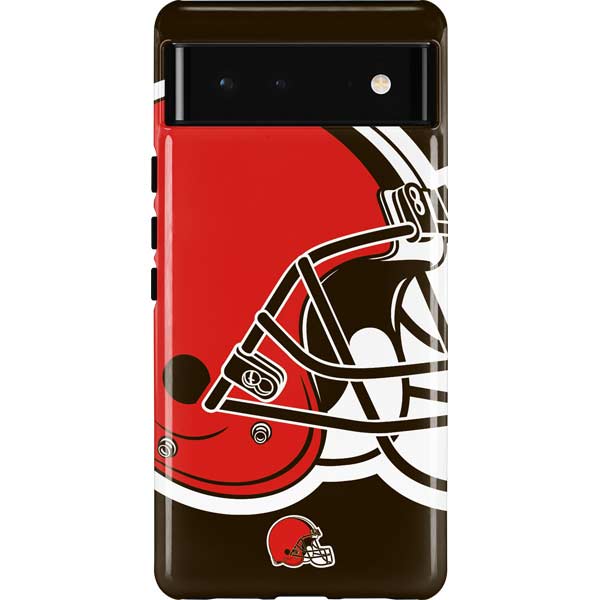 NFL Cleveland Browns Large Logo Pixel Cases