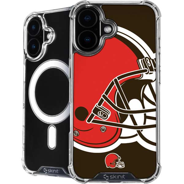 NFL Cleveland Browns Large Logo iPhone 17 MagSafe Case