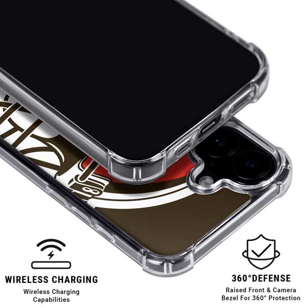 NFL Cleveland Browns Large Logo iPhone 17 MagSafe Case