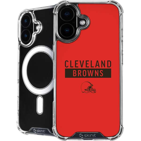 NFL Cleveland Browns Orange Performance Series iPhone 17 MagSafe Case