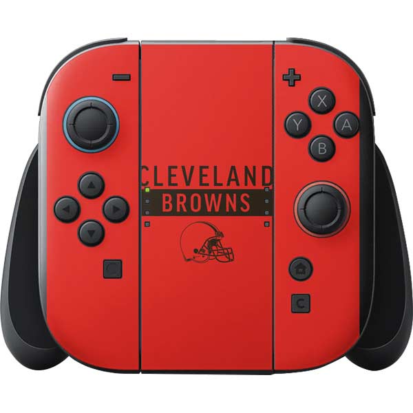 NFL Cleveland Browns Orange Performance Series Nintendo Switch 2 (2025) with Joy-Con Skin