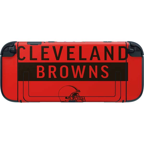 NFL Cleveland Browns Orange Performance Series Nintendo Switch 2 (2025) with Joy-Con Skin