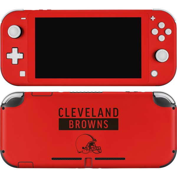 NFL Cleveland Browns Orange Performance Series Nintendo Skins