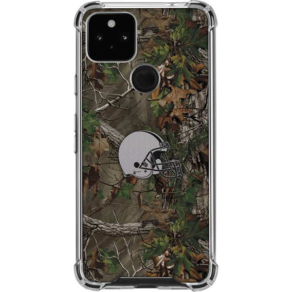 NFL Cleveland Browns Realtree Xtra Green Camo Pixel Cases