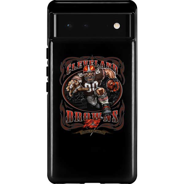 Liquid Blue NFL Cleveland Browns Running Back Pixel Cases