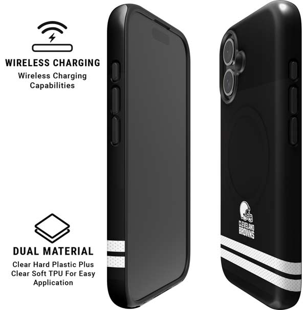 NFL Cleveland Browns Shutout iPhone 16 Plus Magsafe Impact Case