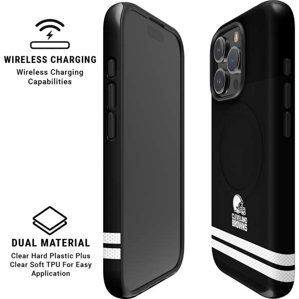 NFL Cleveland Browns Shutout iPhone 16 Pro Magsafe Impact Case