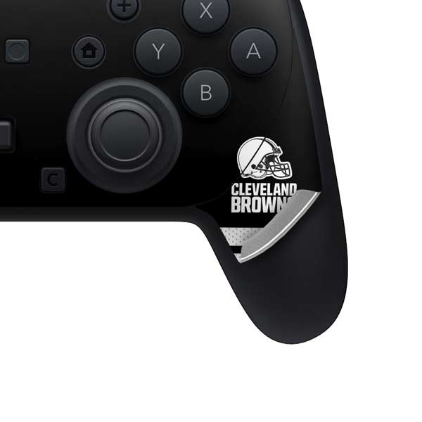 NFL Cleveland Browns Shutout Nintendo Switch 2 (2025) Pro Controller Skin