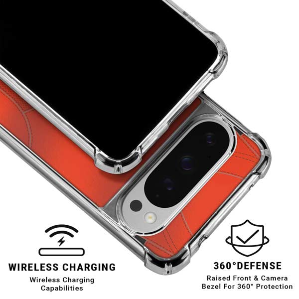 NFL Cleveland Browns Team Jersey Google Pixel 10 Pro Clear Case