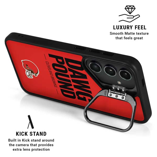 NFL Cleveland Browns Team Motto Galaxy S26 Ultra Kickstand Case