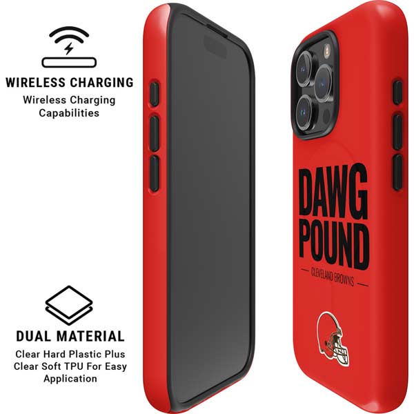 NFL Cleveland Browns Team Motto iPhone 16 Pro Max Magsafe Impact Case