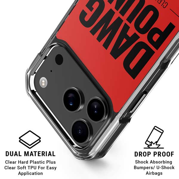 NFL Cleveland Browns Team Motto iPhone 17 Pro Max MagSafe Case