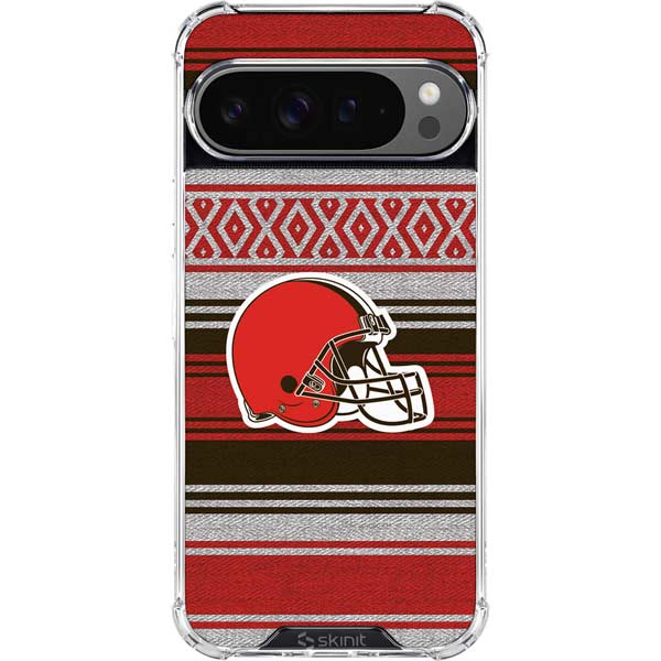 NFL Cleveland Browns Trailblazer Google Pixel 10 Pro XL Clear Case