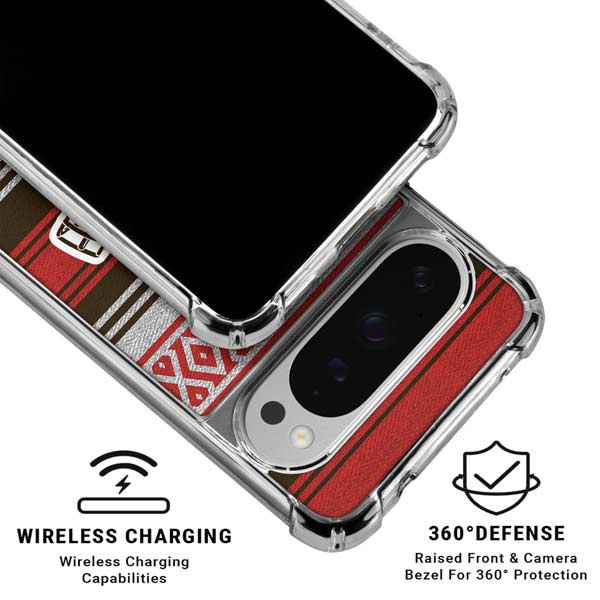NFL Cleveland Browns Trailblazer Google Pixel 10 Pro XL Clear Case