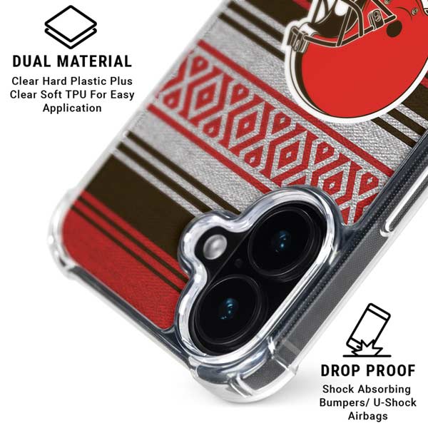 NFL Cleveland Browns Trailblazer iPhone 17 MagSafe Case