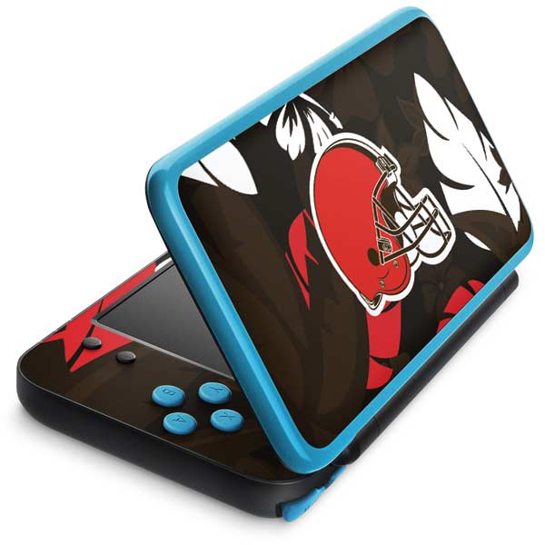 NFL Cleveland Browns Tropical Print Nintendo Skins