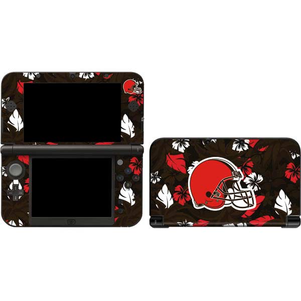 NFL Cleveland Browns Tropical Print Nintendo Skins