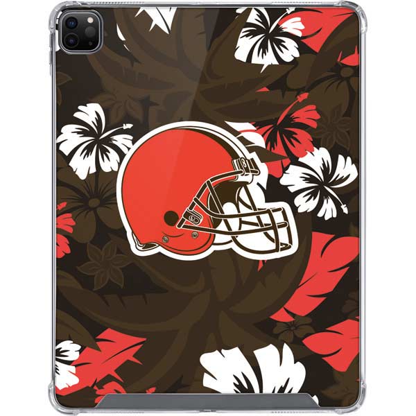 NFL Cleveland Browns Tropical Print iPad Cases