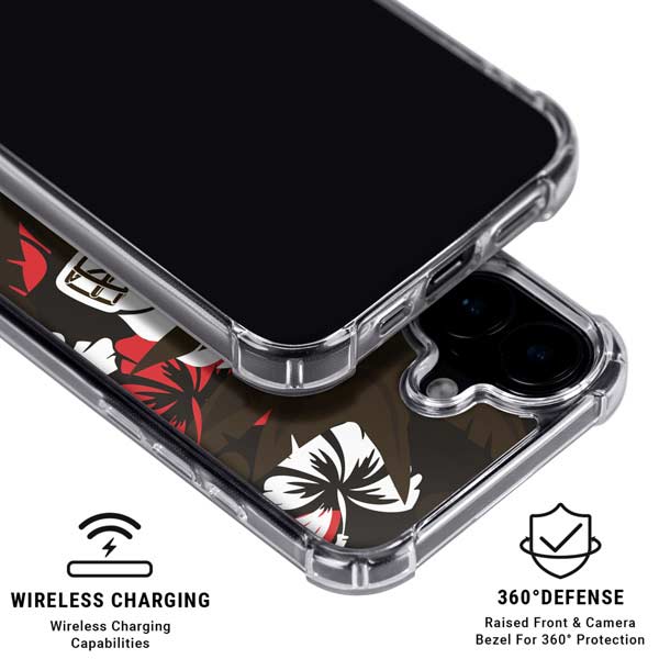 NFL Cleveland Browns Tropical Print iPhone 17 MagSafe Case