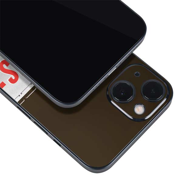 NFL Cleveland Browns White Striped iPhone Skins