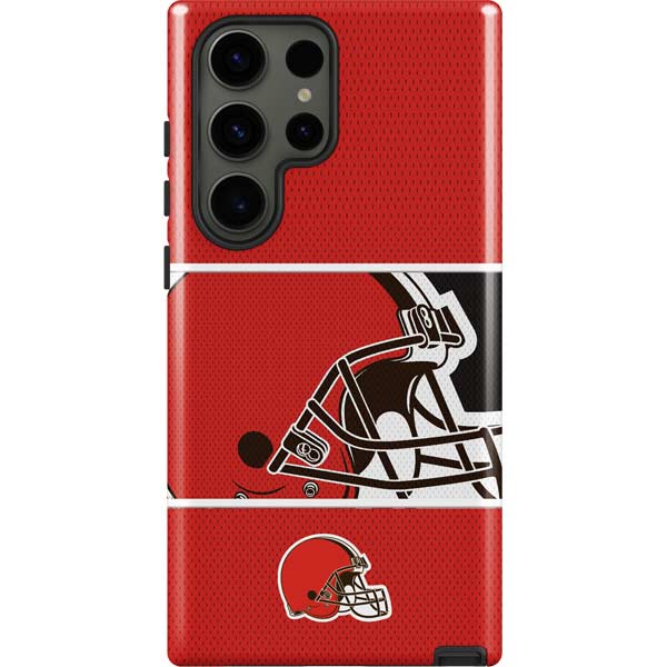 NFL Cleveland Browns Zone Block Galaxy S23 Ultra Pro Case