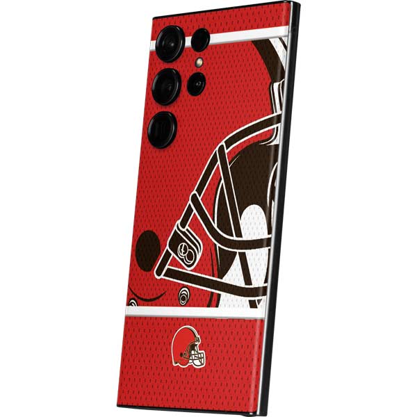 NFL Cleveland Browns Zone Block Galaxy Skins