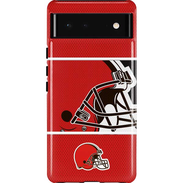 NFL Cleveland Browns Zone Block Pixel Cases
