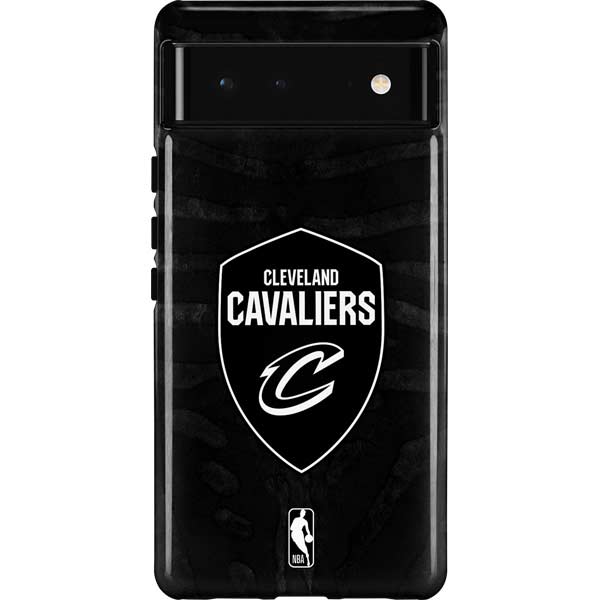 NBA Cleveland Cavaliers Black Animal Print Pixel Cases