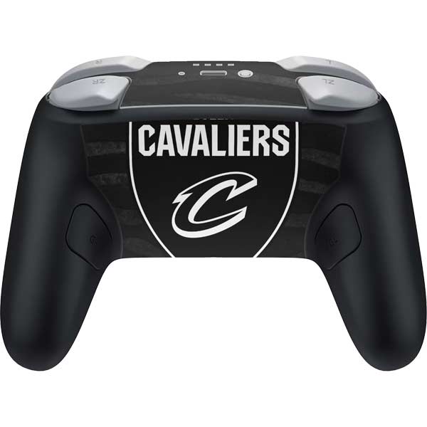 NBA Cleveland Cavaliers Black Animal Print Nintendo Switch 2 (2025) Pro Controller Skin