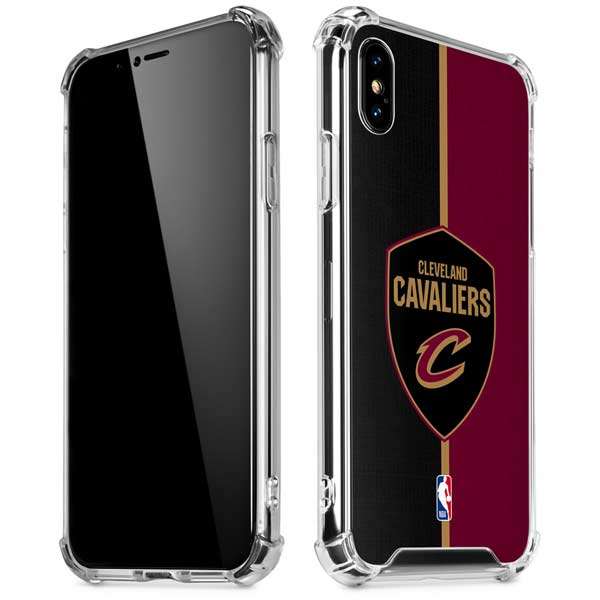 NBA Cleveland Cavaliers Canvas iPhone X/XS Clear Case