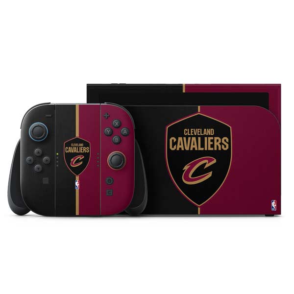 NBA Cleveland Cavaliers Canvas Nintendo Switch 2 (2025) with Joy-Con Skin