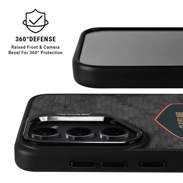 NBA Cleveland Cavaliers Dark Rust Galaxy S26 Plus Kickstand Case