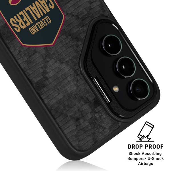 NBA Cleveland Cavaliers Dark Rust Galaxy S26 Ultra Kickstand Case