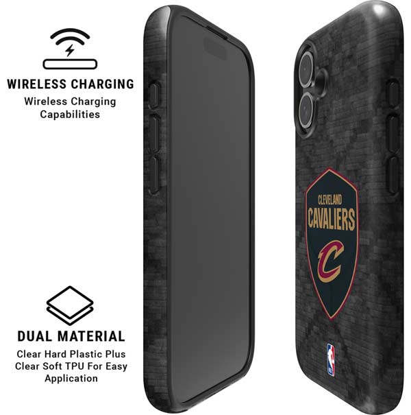 NBA Cleveland Cavaliers Dark Rust iPhone 17 Magsafe Impact Case