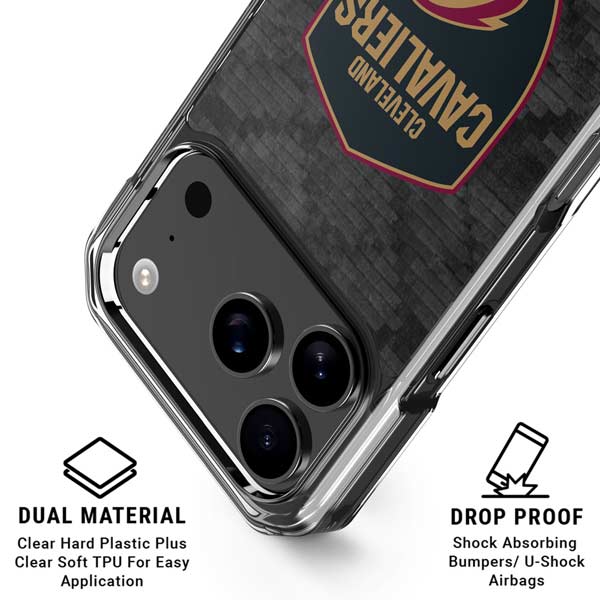 NBA Cleveland Cavaliers Dark Rust iPhone 17 Pro Max MagSafe Case