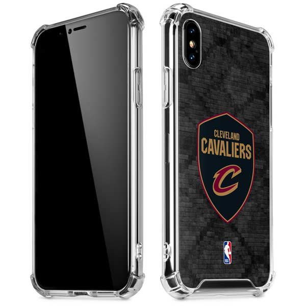 NBA Cleveland Cavaliers Dark Rust iPhone X/XS Clear Case