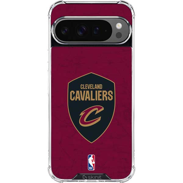 NBA Cleveland Cavaliers Distressed Google Pixel 10 Pro Clear Case