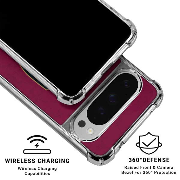 NBA Cleveland Cavaliers Distressed Google Pixel 10 Pro Clear Case