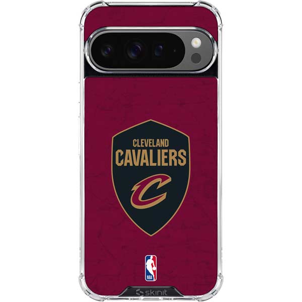 NBA Cleveland Cavaliers Distressed Google Pixel 10 Pro XL Clear Case