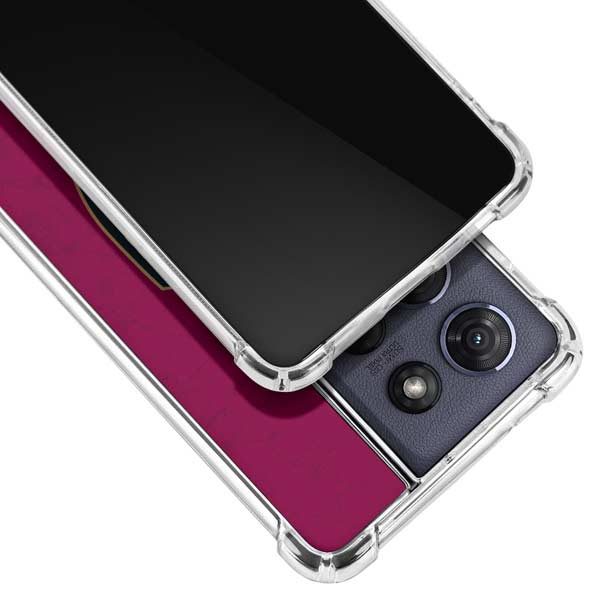 NBA Cleveland Cavaliers Distressed Moto G 5G (2025) Clear Case