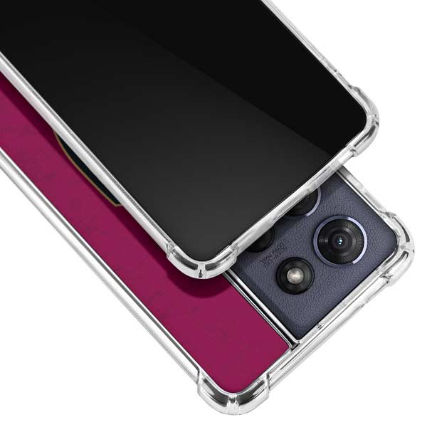 NBA Cleveland Cavaliers Distressed Moto G Play 5G (2025) Clear Case