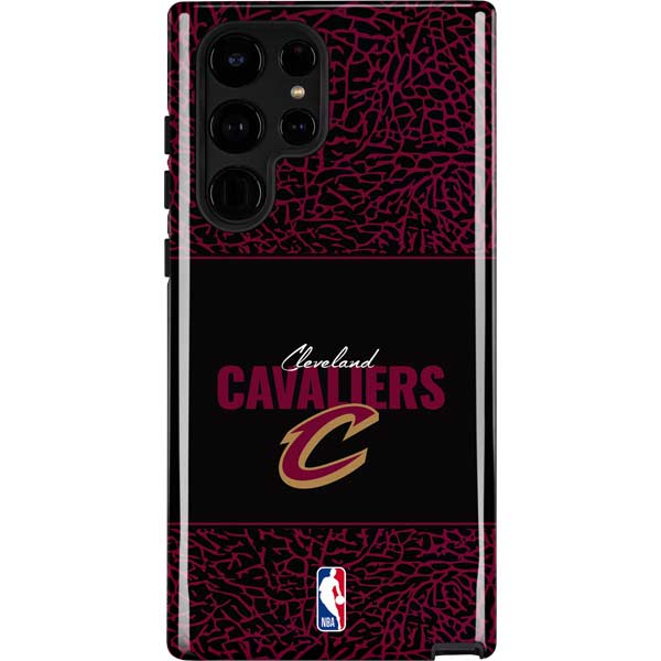 NBA Cleveland Cavaliers Elephant Print Galaxy Cases