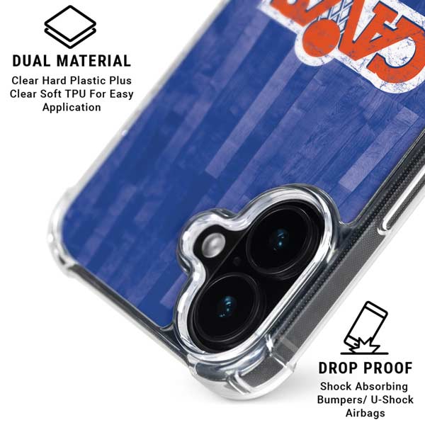 NBA Cleveland Cavaliers Hardwood Classics iPhone 17 Clear Case