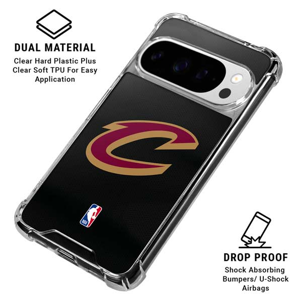 NBA Cleveland Cavaliers Jersey Google Pixel 10 Pro XL Clear Case