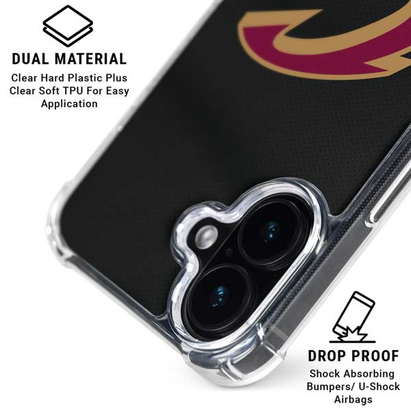 NBA Cleveland Cavaliers Jersey iPhone 17 Clear Case