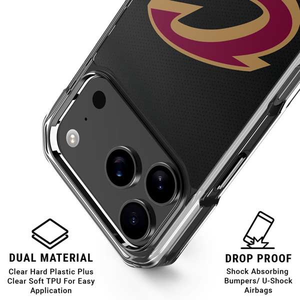 NBA Cleveland Cavaliers Jersey iPhone 17 Pro Clear Case
