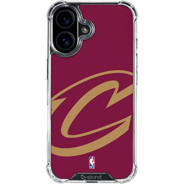 NBA Cleveland Cavaliers Large Logo iPhone 17 Clear Case