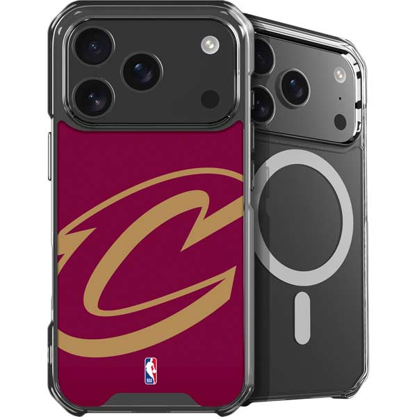 NBA Cleveland Cavaliers Large Logo iPhone 17 Pro Max MagSafe Case