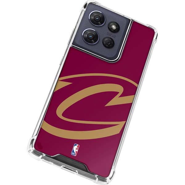 NBA Cleveland Cavaliers Large Logo Moto G 5G (2025) Clear Case