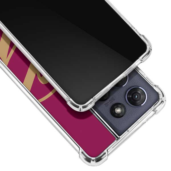 NBA Cleveland Cavaliers Large Logo Moto G 5G (2025) Clear Case